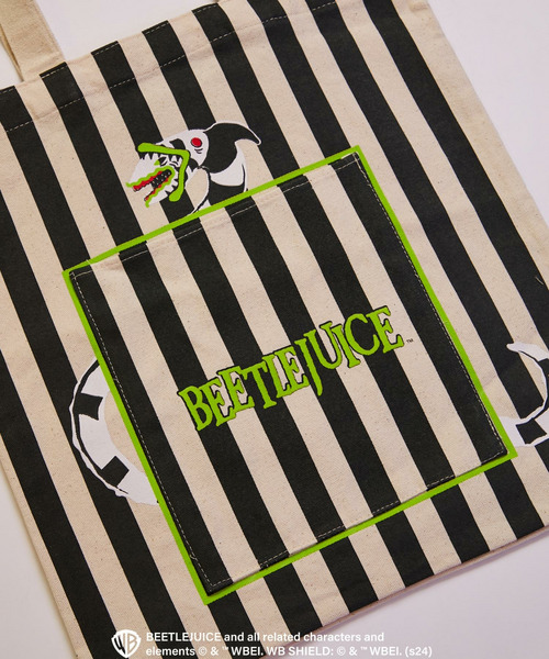 【Beetlejuice】トートバッグ2 詳細画像