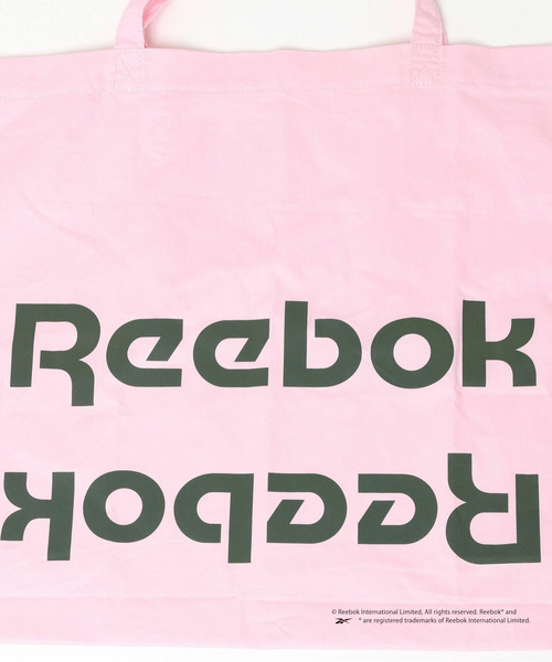 【Reebok（リーボック）】ロゴトートバッグ 詳細画像