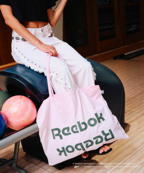 【Reebok（リーボック）】ロゴトートバッグ