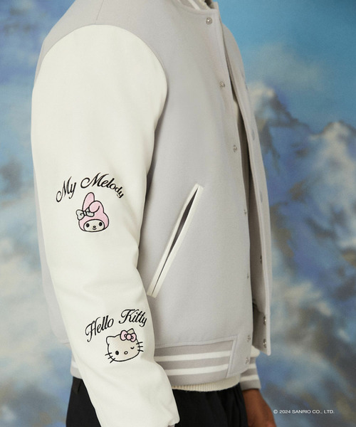 【SANRIO HOLIDAY】【UNISEX】スタジャン 詳細画像