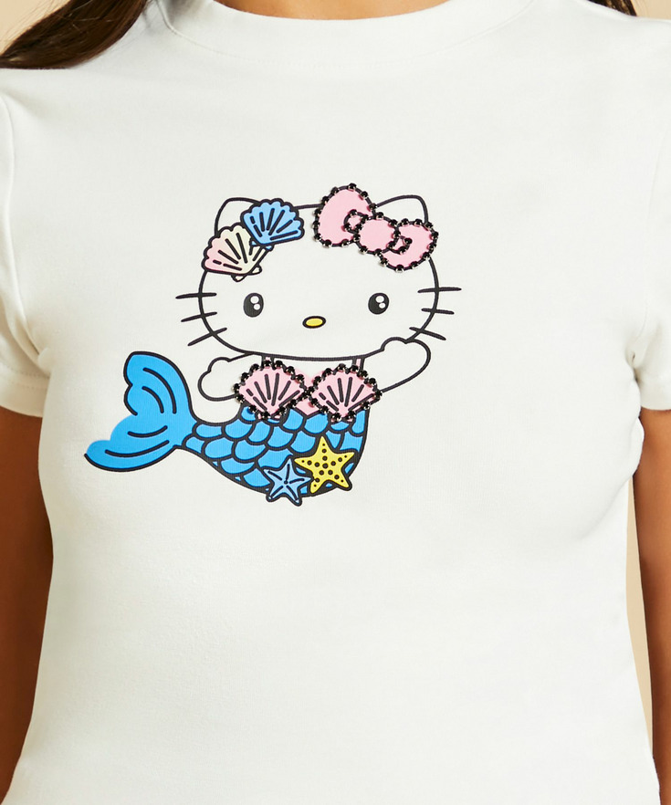 【ハローキティサマー】キティ人魚Tシャツ 詳細画像 4