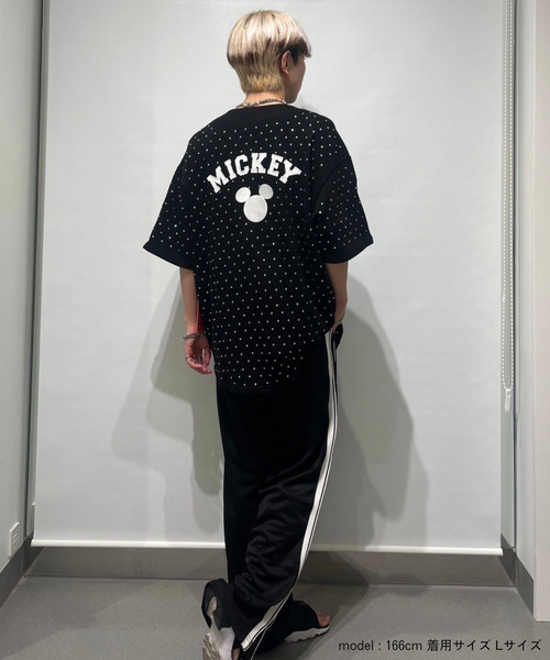 【Disney】【UNISEX】ベースボールシャツ 詳細画像