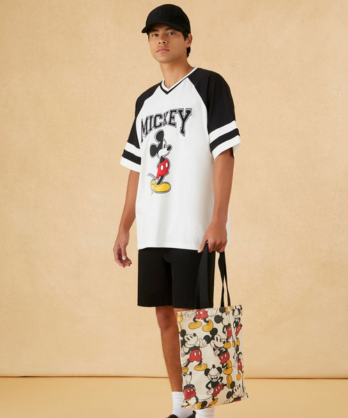 【Disney】【UNISEX】ベースボールTシャツ 詳細画像