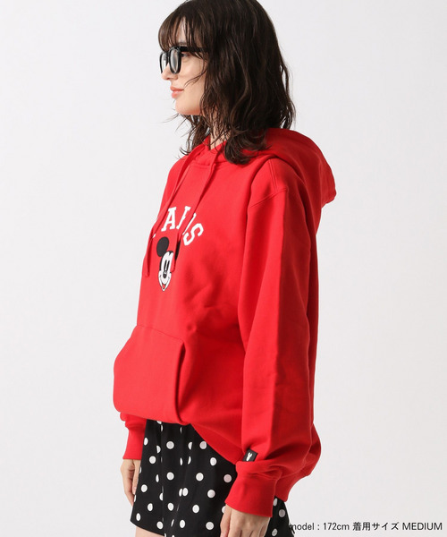 【Disney】【UNISEX】裏毛パーカー 詳細画像