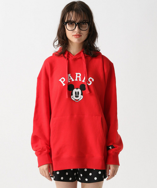 【Disney】【UNISEX】裏毛パーカー 詳細画像