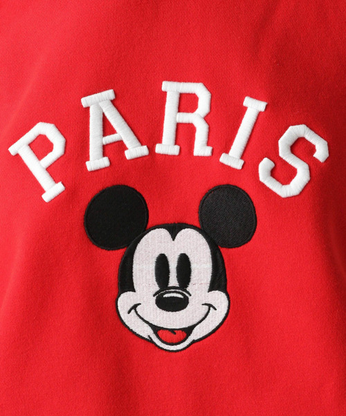 【Disney】【UNISEX】裏毛パーカー 詳細画像