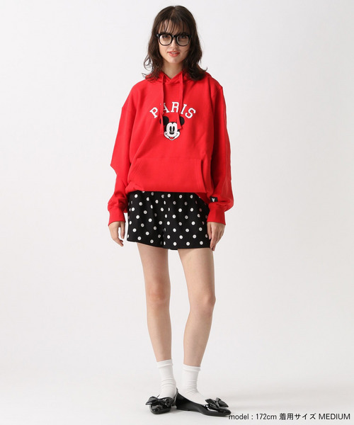 【Disney】【UNISEX】裏毛パーカー 詳細画像