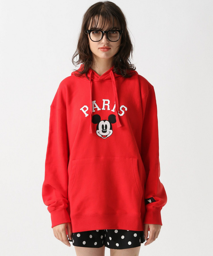 【Disney】【UNISEX】裏毛パーカー 詳細画像 13