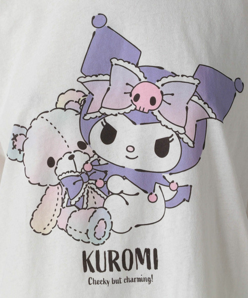 【クロミ】リボンロングTシャツ 詳細画像