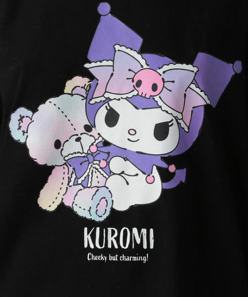 【クロミ】リボンロングTシャツ 詳細画像