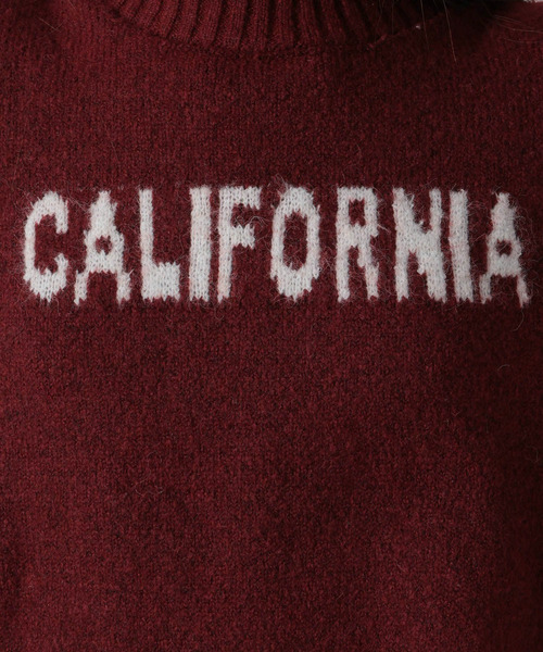 【先行予約】CALIFORNIAロゴニット 詳細画像