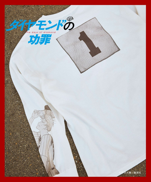 【ヤングジャンプ45周年】ダイヤモンドの功罪ロングTシャツ（UNISEX）