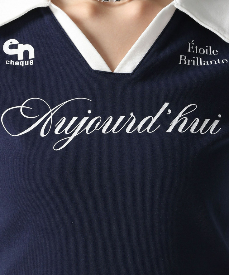 スキッパー配色Ｔシャツ 詳細画像 32