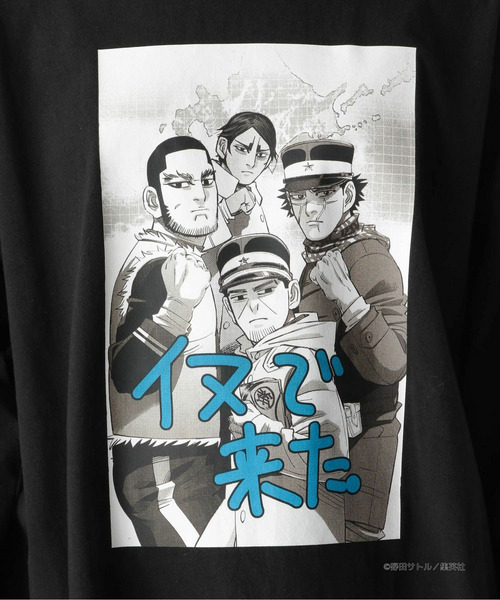 <受注販売>【ヤングジャンプ45周年】ゴールデンカムイロングスリーブTシャツ（UNISEX） 詳細画像