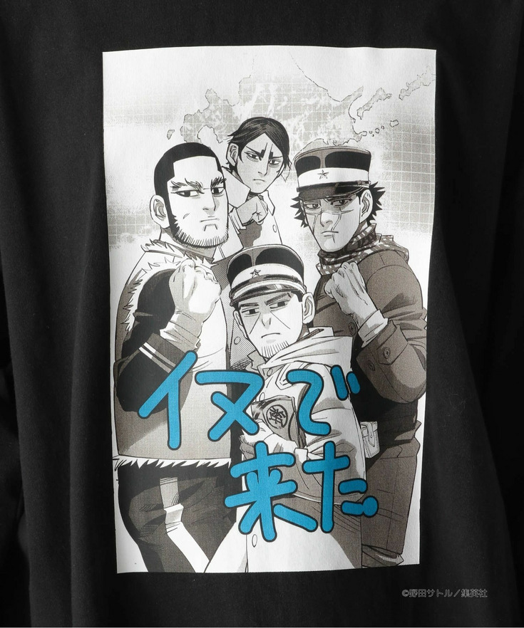 <受注販売>【ヤングジャンプ45周年】ゴールデンカムイロングスリーブTシャツ（UNISEX） 詳細画像 10