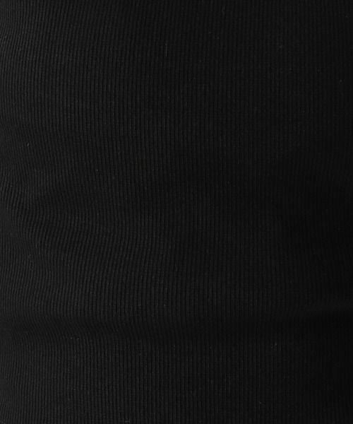 リブコンパクトクロップドＴシャツ 詳細画像