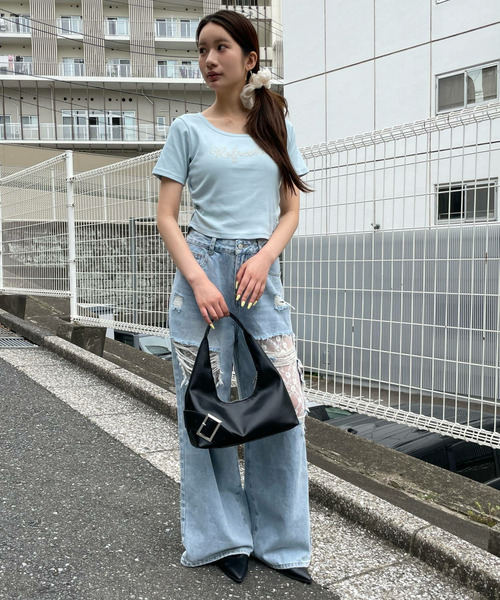スタッズロゴＴシャツ 詳細画像
