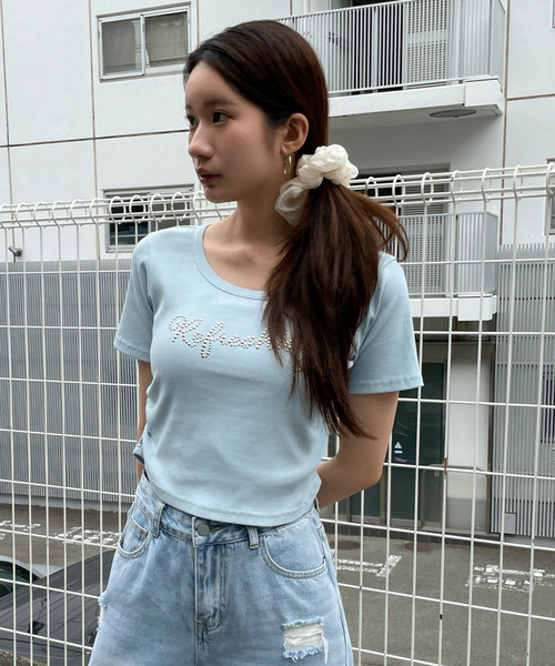 スタッズロゴＴシャツ 詳細画像