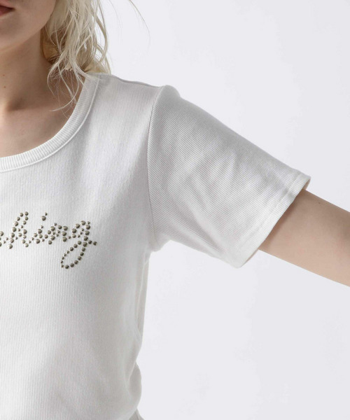スタッズロゴＴシャツ 詳細画像