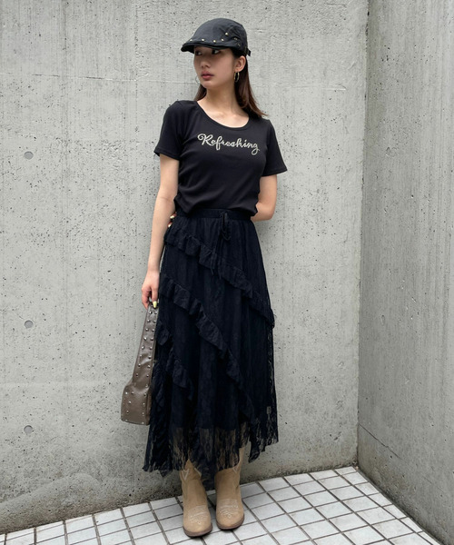 スタッズロゴＴシャツ 詳細画像