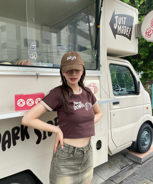 【Cafeコラボ】【PARK SIDE DONUTS】Tシャツ 詳細画像