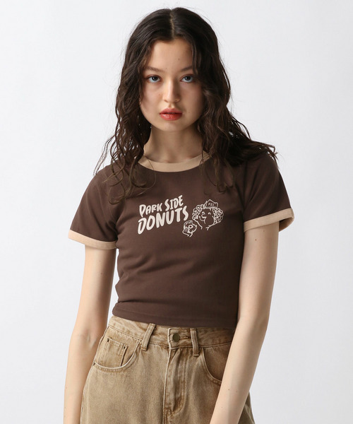 【Cafeコラボ】【PARK SIDE DONUTS】Tシャツ 詳細画像