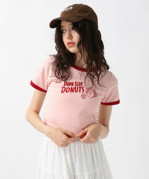 【Cafeコラボ】【PARK SIDE DONUTS】Tシャツ 詳細画像