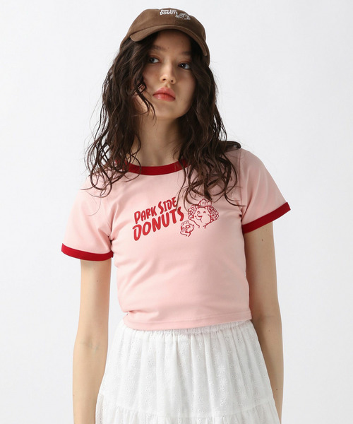 【Cafeコラボ】【PARK SIDE DONUTS】Tシャツ 詳細画像
