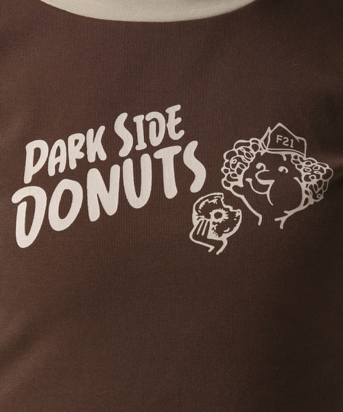 【Cafeコラボ】【PARK SIDE DONUTS】Tシャツ 詳細画像