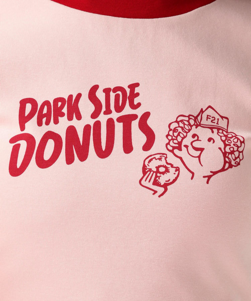 【Cafeコラボ】【PARK SIDE DONUTS】Tシャツ 詳細画像