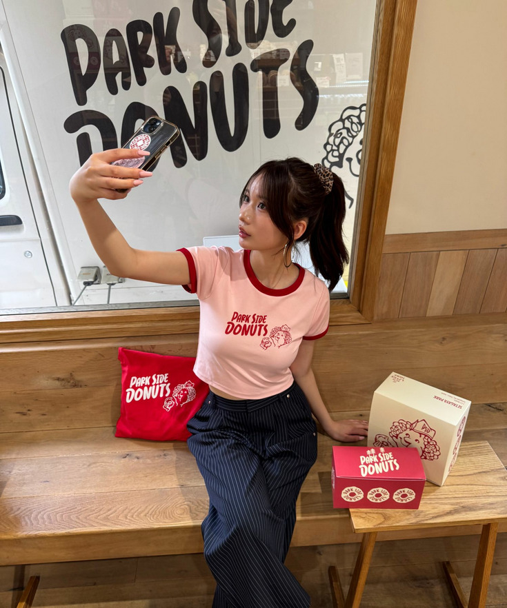 【Cafeコラボ】【PARK SIDE DONUTS】Tシャツ 詳細画像 6