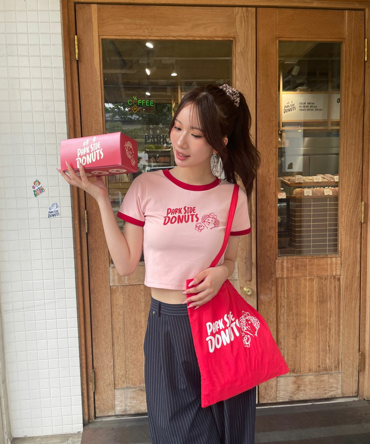 【Cafeコラボ】【PARK SIDE DONUTS】Tシャツ 詳細画像 8