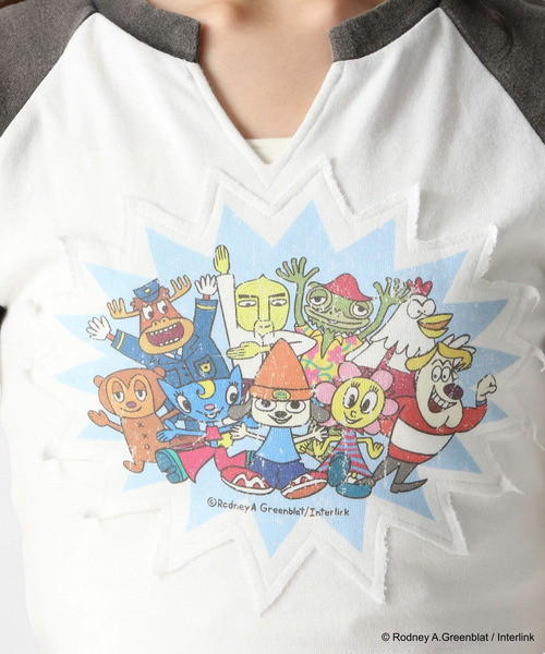 【パラッパラッパー】スキッパーTシャツ 詳細画像