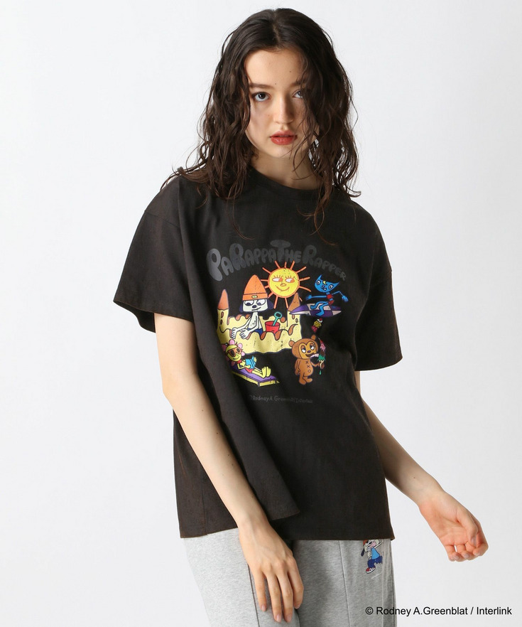 【パラッパラッパー】ピグメント加工グラフィックTシャツ 詳細画像 13