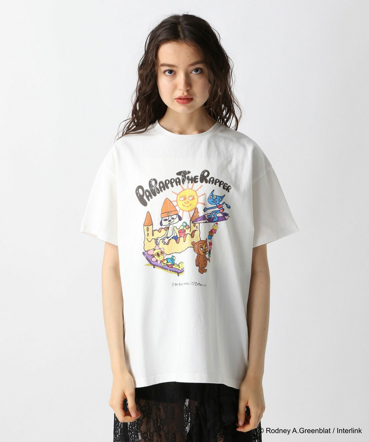 【パラッパラッパー】ピグメント加工グラフィックTシャツ 詳細画像 14