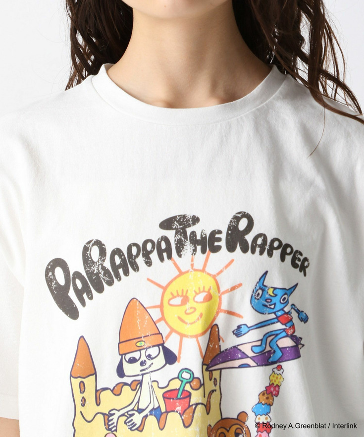 【パラッパラッパー】ピグメント加工グラフィックTシャツ 詳細画像 18