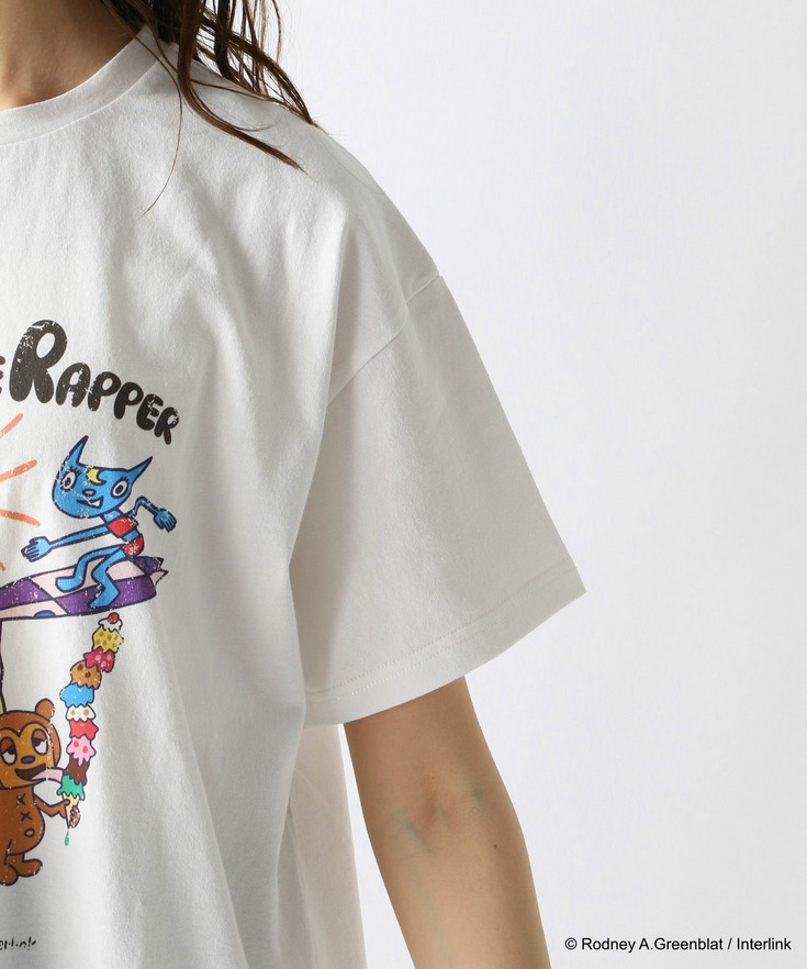 【パラッパラッパー】ピグメント加工グラフィックTシャツ 詳細画像 19