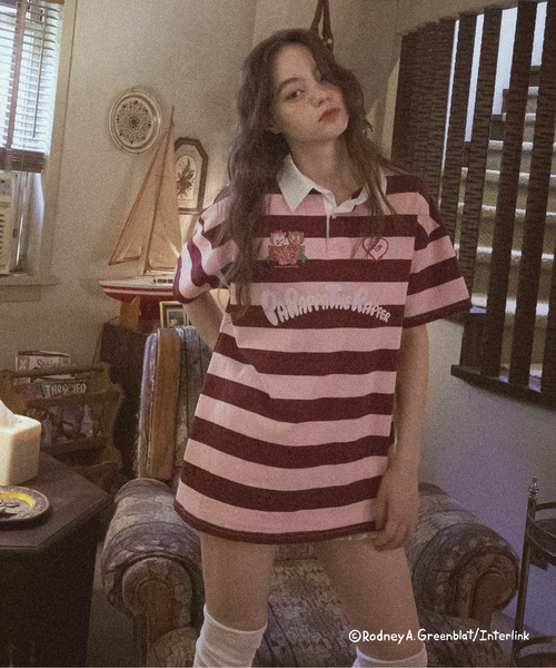 【パラッパラッパー】ラガーTシャツ