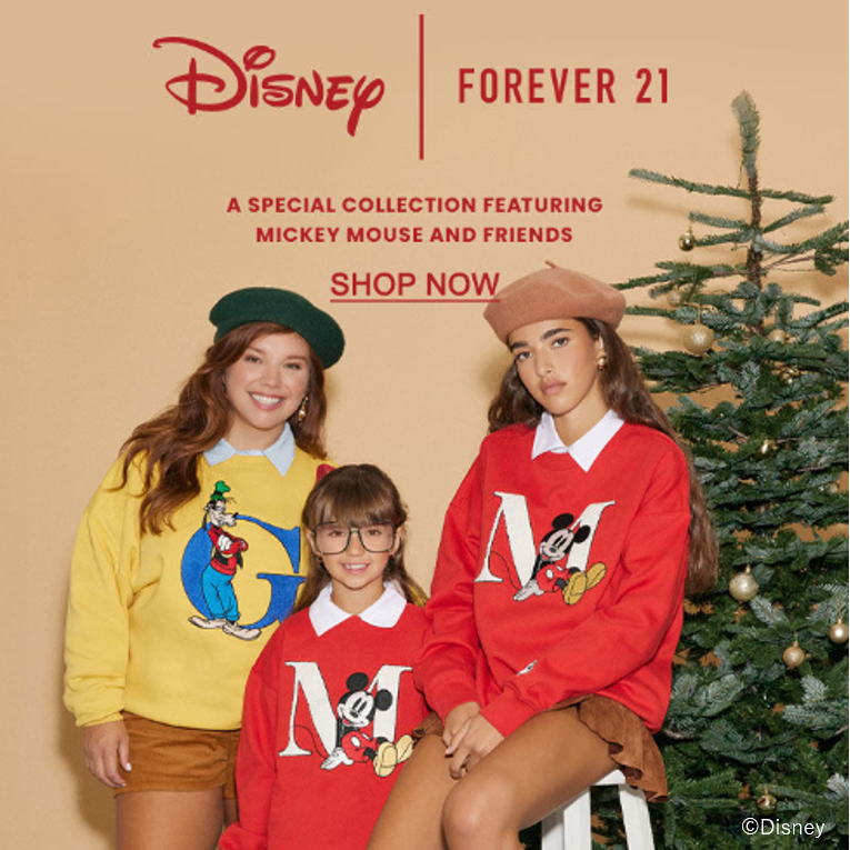 【Disney Holiday 第2弾】販売店舗について